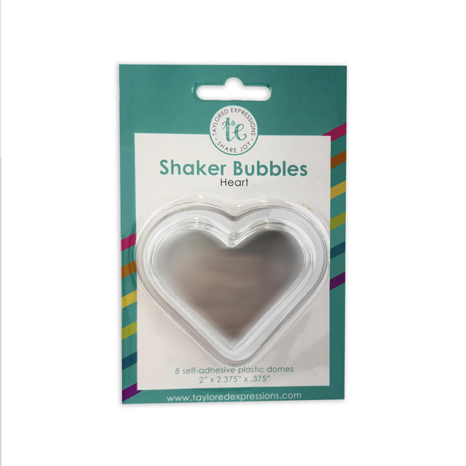 Shaker Bubble Heart (set of 8)