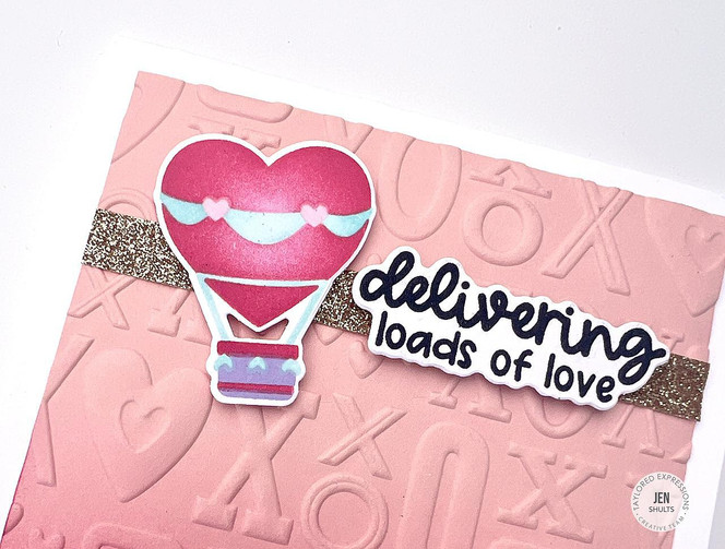 Around Town - Love Layering Stencil