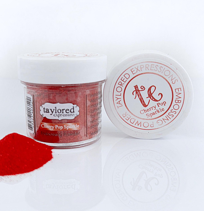 TE Embossing Powder - Cherry Pop Sparkle