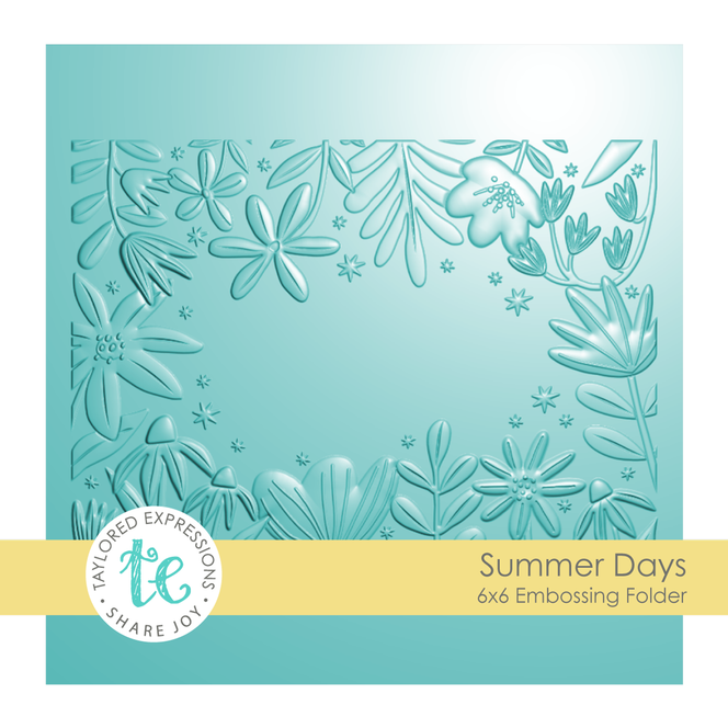 3D Embossing Folder - Summer Days