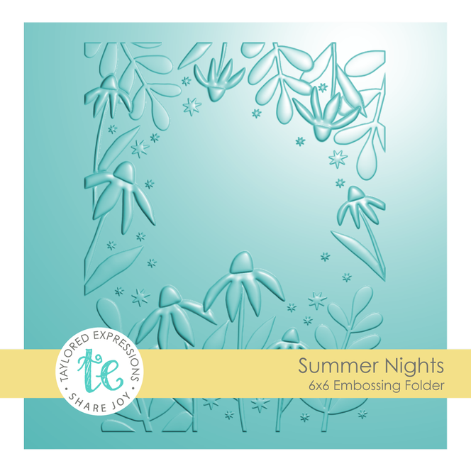 3D Embossing Folder - Summer Nights