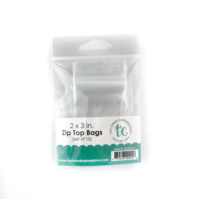 2 x 3 in. Zip Top Bags (set of 15)
