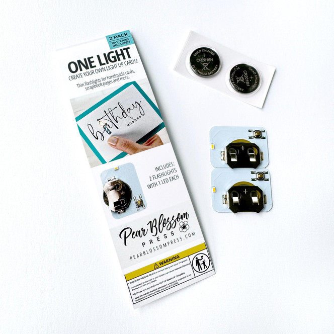 Pear Blossom Press One Light 2 Pack