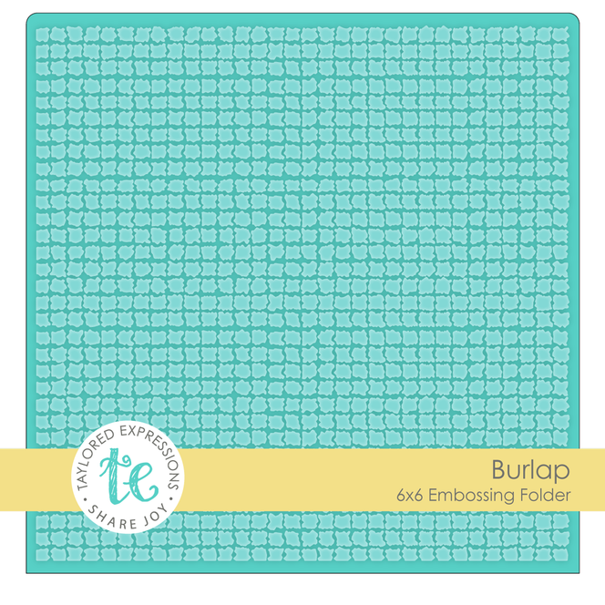 Embossing Folder - Burlap
