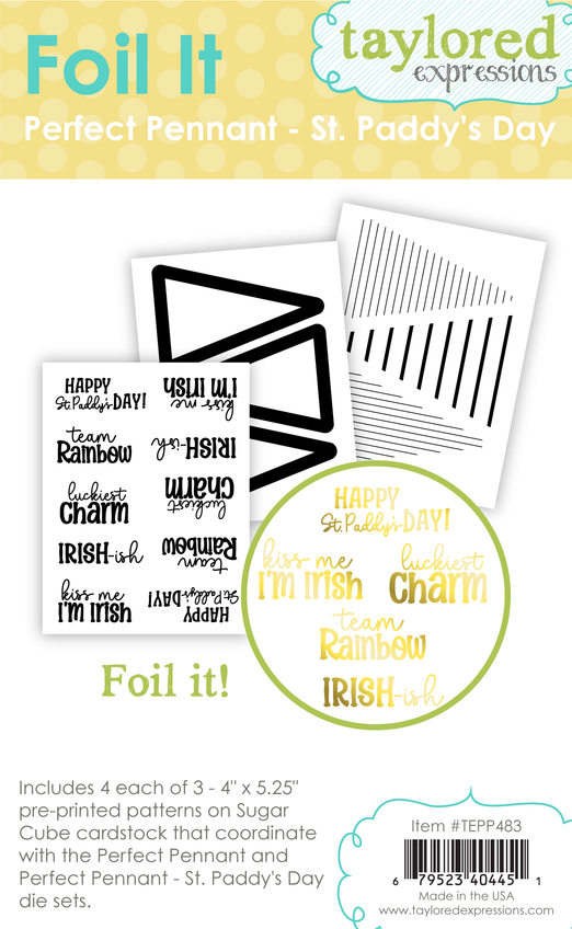 Foil It - Perfect Pennant - St. Paddy's Day