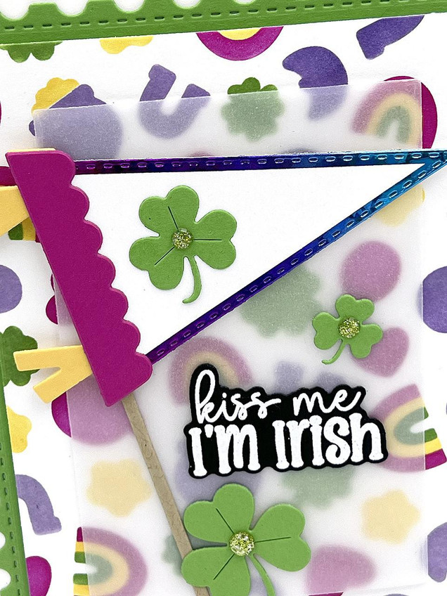 Perfect Pennant - St. Paddy's Day Clear Stamp Set