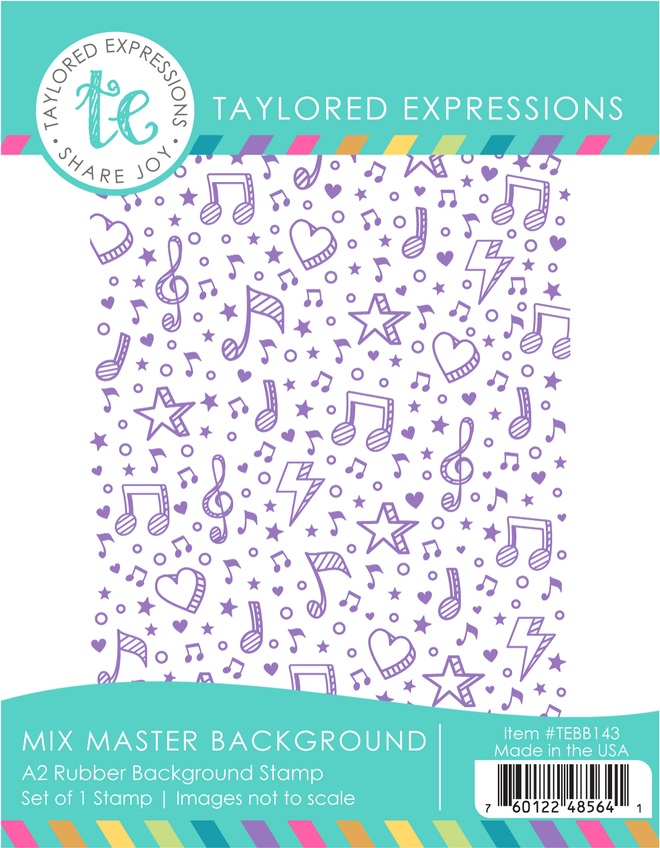 Mix Master Background Stamp