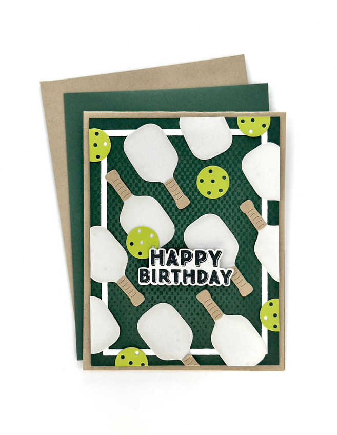 Little Bits Die Set - Pickleball