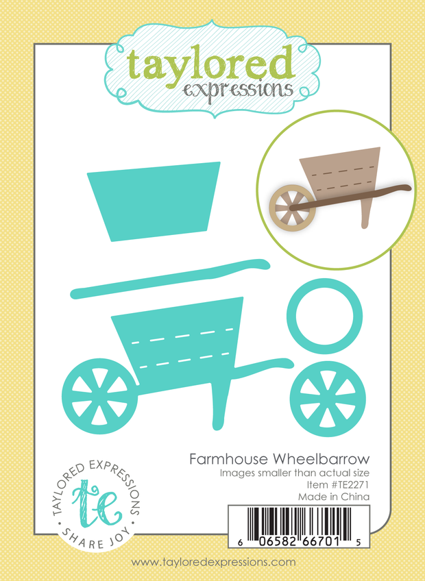 Farmhouse Wheelbarrow Die Set
