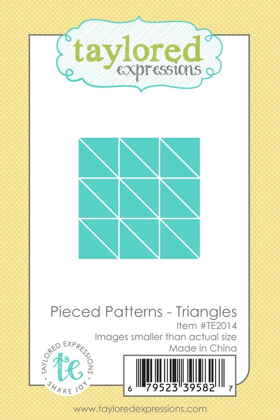 Pieced Patterns - Triangles Die
