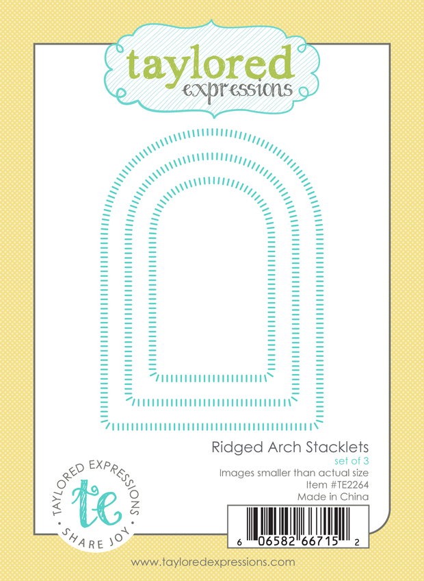 Ridged Arch Stacklets Die Set