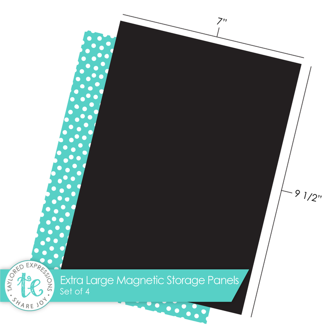 Image of Extra Large Magnetic Storage Panels with dimensions 7 x 9.5.