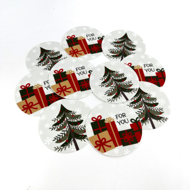 O Christmas Tree Envelope Seals