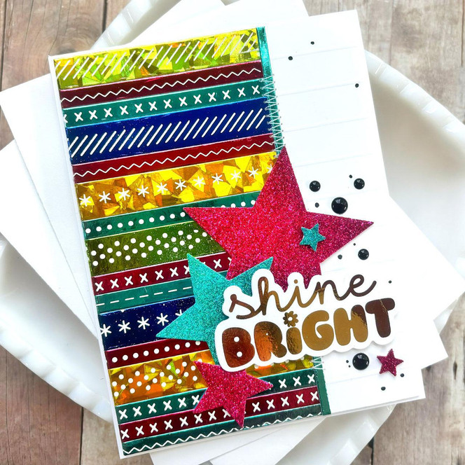 Foil It Playful Patterns for Easy Strips