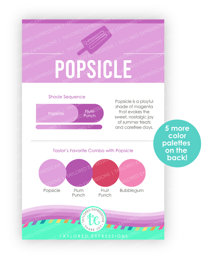 Palette Playbook - Popsicle