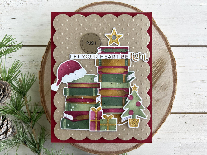 Treat Your Shelf - Holiday Layering Stencil & Die Combo