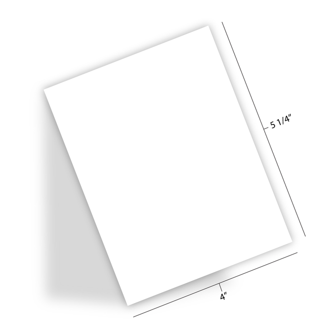 Graphic of Layer Panels - A2 - Sugar Cube with dimensions.