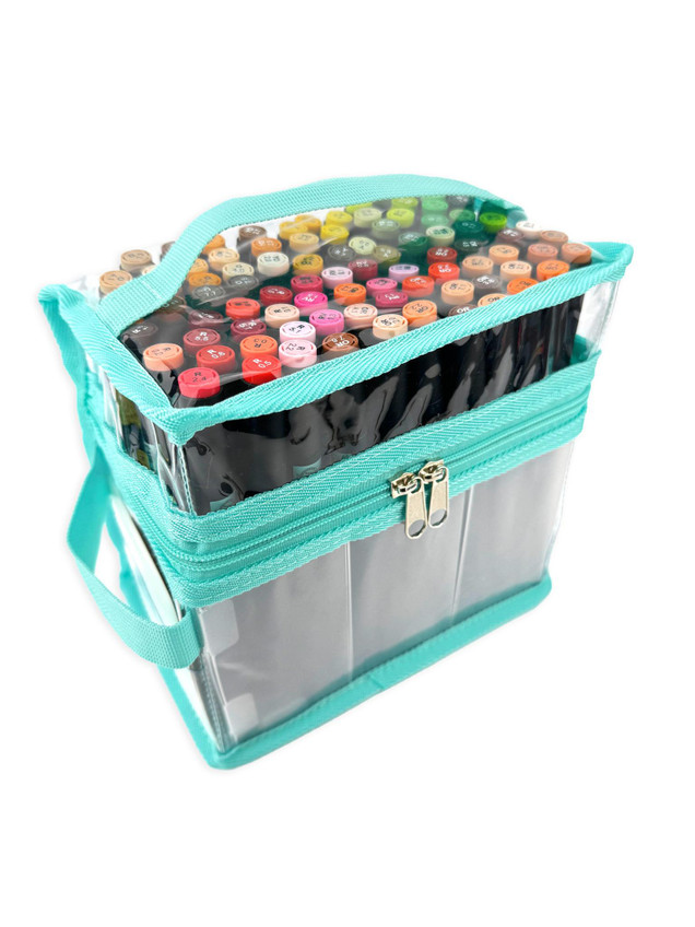 Image of Zip & Go Bag - Kimberly with OLO markers inside.