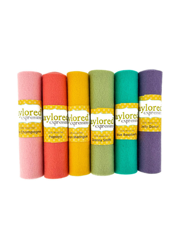 Image of Galentine's Felt Bundle which includes 6 felt colors.