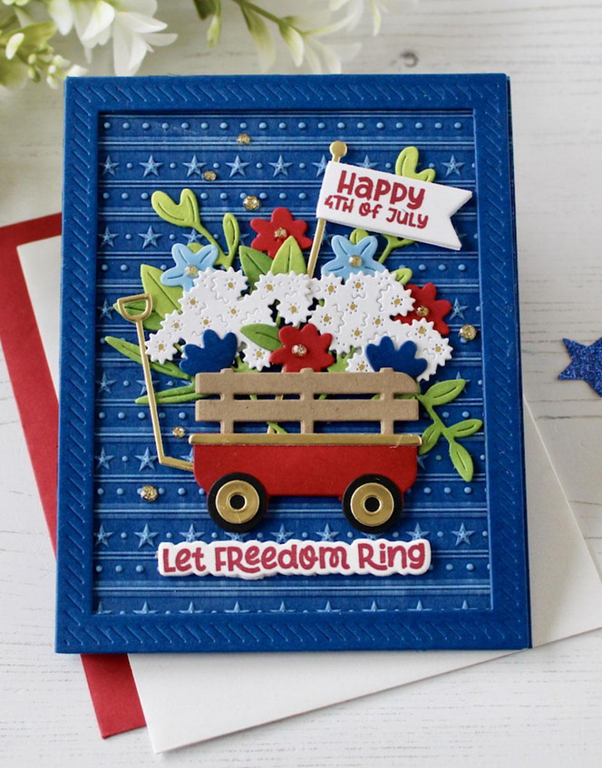 Pennant Picks Die & Clear Stamp Combo