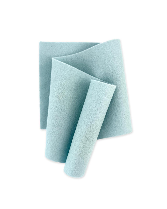 Image of Royal Icing felt which is a light blue color.