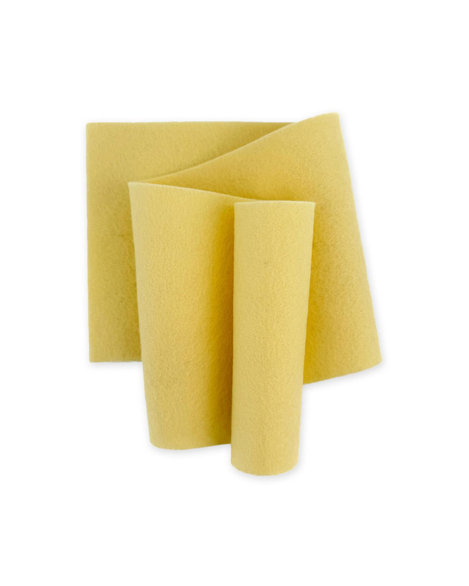 Image of Banana Cream Pie felt which is a yellow felt.