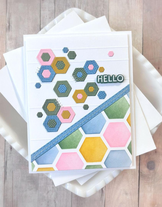 Micro Dot Background Stamp