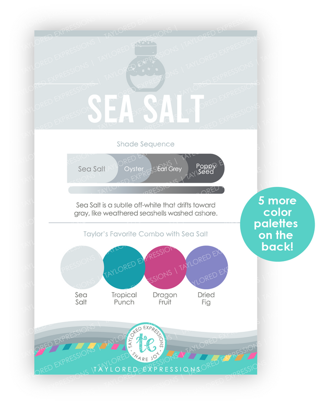 Image of Palette Playbook - Sea Salt which is a light grey color.