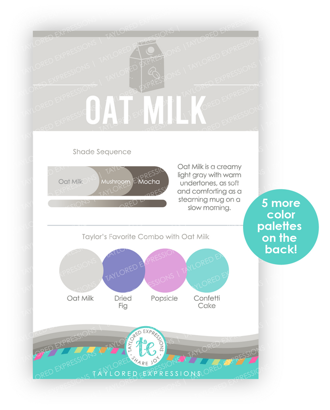 Image of Palette Playbook - Oat Milk which is a light grey color.