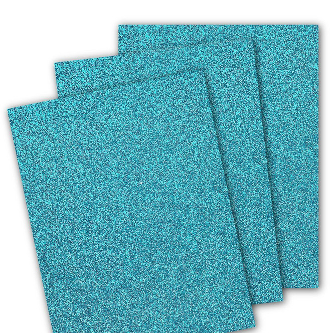 Image of Glitter Cardstock - Bleu Cheese which is used for papercrafting.