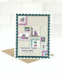 Handmade greeting card with birthday envelopes on it and you're one year cooler today sentiment on it.