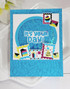 Handmade greeting card with birthday envelopes on it and it's your day sentiment on it.