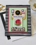 Sketchy Stripes 6x6 Background Stamp