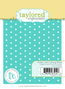 Graphic of Polka Dot Cutting Plate die which is used for papercrafting.