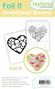 Graphic of Foil It Sweetheart Blooms which includes floral hearts for papercrafting.