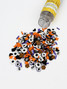 Close up image of Bits & Pieces Spooky Season which includes spooky halloween embellishments for papercrafting.