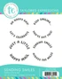 Graphic of Sending Smiles Stamp Set which is used for papercrafting.