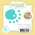 Graphic of Little Bits Die Set - Paint Palette which is used for papercrafting.