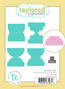 Graphic of Totally Tabs Die Set which is used for papercrafting.