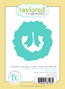 Graphic of Create-in-Quads - Cozy Christmas Wreath Die which is used for papercrafting.