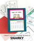 Handmade 2027 Snarky calendar featuring a grumpy cat design with “nope. not today.” above a mini tear-off calendar.
