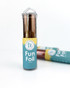 Taylored Expressions TE Fun Foil - Honey metallic golden-brown foil roll in a teal storage tube with a clear cap, displayed against a white background.