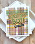 Plaid Layering Stencil