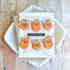 Handmade greeting card with different sized pumpkins on it and trick or treat sentiment on it. Handmade greeting card with different sized pumpkins on it and trick or treat sentiment on it.