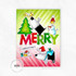 Mini Slim Stencil - Candy Cane Stripes
