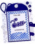 Gingham Check Background Stamp