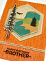 Wood Plank Background Stamp