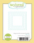 Diagonal Stitch Square Stacklets
