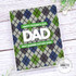 Argyle Stamp & Stencil Combo