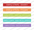 Simple Storage Stickers 2